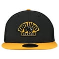 thumbnail image 2 of Men's New Era Black/Gold Boston Bruins Mesh Crown Two-Tone 59FIFTY Fitted Hat, 2 of 4