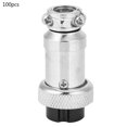 thumbnail image 1 of 100 Uds BERM enchufe de aviación Universal carcasa de acero inoxidable conexión roscada conector hembra 16mm, 1 of 5