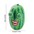 thumbnail image 3 of Fidget Squishy Novelty Eye Striped Watermelon Soft Elastic Squeeze Slow Rising for Fun Sensory Fidget Relaxation and Daily Fun Anxiety Relief Home Office Party Prank Use, 3 of 6