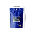 thumbnail image 3 of CaiYueKe Toilet Bowl Cleaner Powder Foaming Stain Remover Bathroom Cleaning Descaler Rust Limescale Urine Scale Hard Water Stain Cleaner for Toilets Sinks Tubs Porcelain Surfaces, 3 of 9