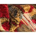 thumbnail image 5 of Unique Loom Sahand Bright Medallion Rug 2' 7 x 10' Runner Red/Light Blue, 5 of 5