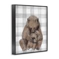 thumbnail image 2 of Stupell Industries Farmhouse Bear and Cub Grey Plaid Black Framed Giclee Art, 16 x 20, by Lil' Rue, 2 of 7