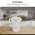 BESTYASH Slim Transparent Plastic Fridge Water Pitcher Leakproof Spout ...