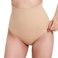 thumbnail image 3 of Ropa interior de cintura alta sin costuras y elástica para mujer, pantalones moldeadores de vientre de verano, faja, tangas sexys para el vientre, 3 of 6