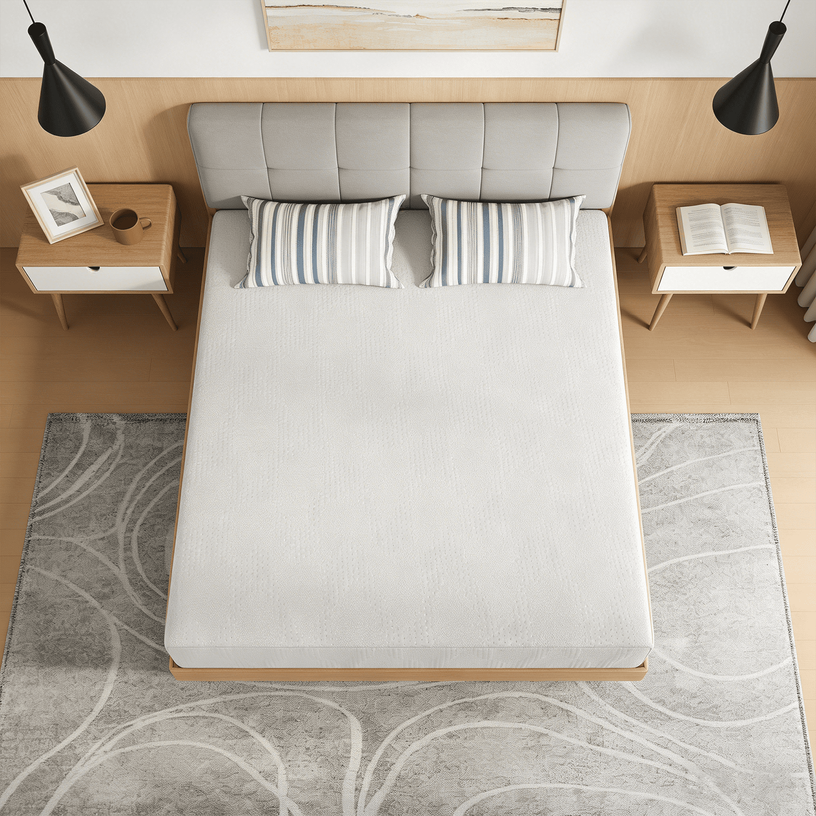 Avenco Full Size Memory Foam Mattress 10 inch Bed in a Box Medium Soft