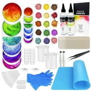 PIXISS Moon Phase Resin Molds with Full Moon Epoxy Molds, Crescent Silicone Molds, and Waning Crescent Moon Silicone Molds for Resin Crafts DIY, Making Decoration/Wall Hanging