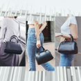 thumbnail image 4 of Bolso Boston de cuero vegano para mujer, bolso Vintage con asa superior, bolso informal Retro, bolso de hombro Simple clásico, 4 of 5
