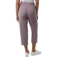 thumbnail image 6 of 32 Degrees Women's Nylon Lux Capri Purple XS, 6 of 6