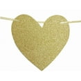 thumbnail image 4 of Happily Ever After Glitter Bunting Banner, Engagement,Bridal Shower, Wedding Party Decorations (Gold), 4 of 6
