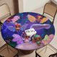 thumbnail image 5 of L.O.L. SURPRISE!-theme Fitted Round Tablecloths Elastic Edged Table Covers Waterproof Table Cloth for Kitchen Holiday Party Tables Decor 120cm, 5 of 6