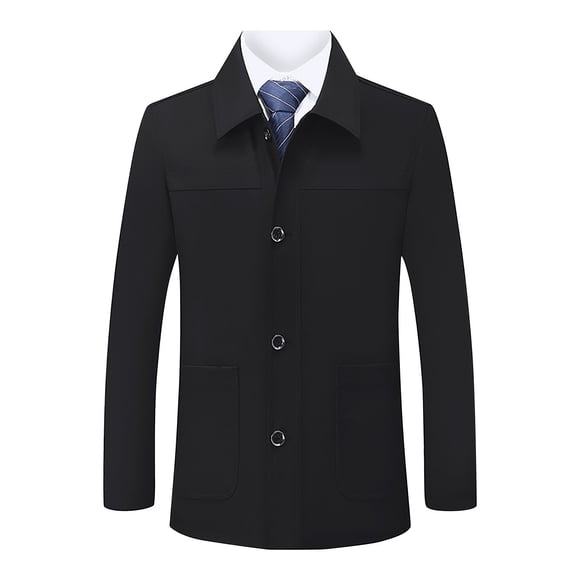 DecSea Men's Corduroy Shirt Casual Shacket Long Sleeve Button Down Lightweight Jacket
