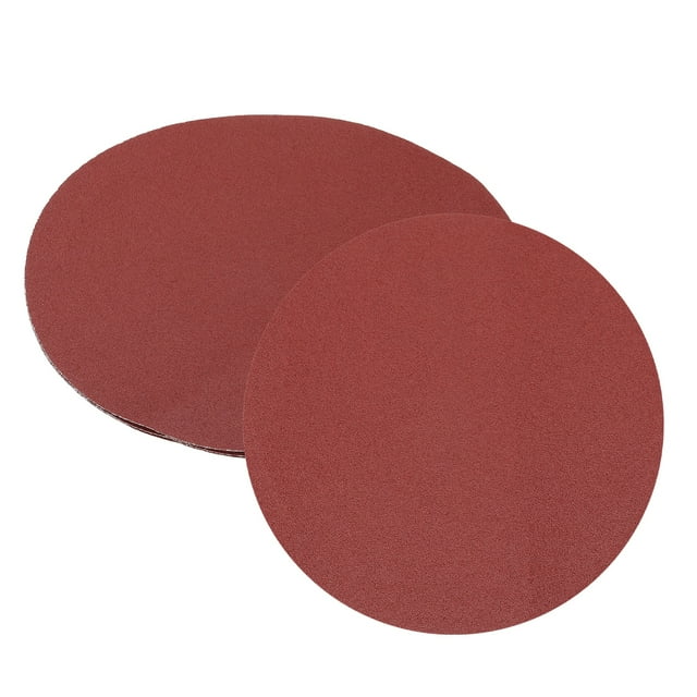 Uxcell 3Pcs 10" PSA Sanding Discs 80 Grits Aluminum Oxide Sandpapers Self Adhesive