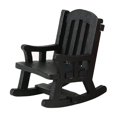 thumbnail image 1 of Silla de madera en miniatura | Decoración de muebles de casa de muñecas | Puntal de silla pequeña de madera natural | Construcción robusta | Accesorio multipropósito para escenas de rodaje |, 1 of 2