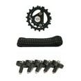 thumbnail image 4 of Circunferencia Chasis Del De Metal Para s De Reemplazo De Robots De Bricolaje Science Toy + Drive Wheel + Load Wheel shamjiam Oruga de tanque de goma, 4 of 7