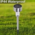 thumbnail image 3 of 1/2/4/6 Uds. Luz Solar para camino de jardín Ip44 lámpara de inserción Led impermeable 14 pulgadas enchufe a tierra Kuyhfg Bienvenido a Kuyhfg, 3 of 5
