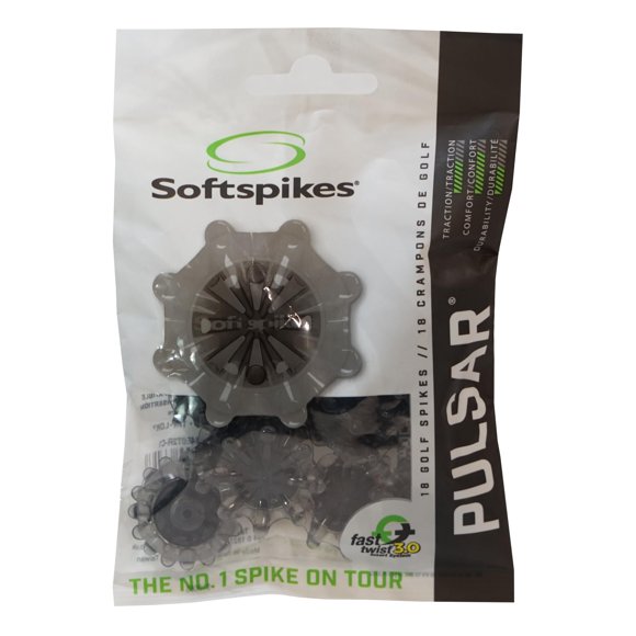 Tacos de golf SOFTSPIKES Fast Twist 3.0 Pulsar gris translúcido