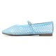 thumbnail image 2 of Zapatillas de ballet Rihero Mesh para mujer, color azul, talla 8.5, 2 of 4