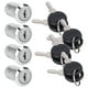 thumbnail image 1 of Cerradura de cajón, juego de 4 cerraduras de seguridad para cajones con leva, cerradura para archivador, tecnología avanzada, 1 of 12