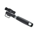 thumbnail image 2 of Stainless Steel Manual Can Opener | Safe Cut Smooth Edge Design | Ergonomic Handheld Crank | Rust-Resistant Food Safe Material | Lightweight Portable Kitchen Tool | 8.1"x2.5"x1.6" | Black | 1 Piece, 2 of 9