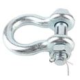 thumbnail image 1 of Lifting Shackle Hardware Tool Anchor Shackle Heavy Duty Alloy Steel Bow Type With Nut Ship Lifting Machine Parts, 1 of 8