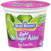 Blue Bunny: Light No Sugar Added Key Lime Pie Yogurt, 6 Oz.