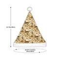 thumbnail image 3 of Balery Wild West Cowboy Pattern Santa Hat Christmas Hat Funny Christmas Hat Christmas Knitted Beanie Hat For Men Women Adult, 3 of 6