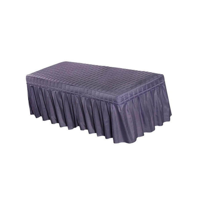pitrice Drap de Table de Massage Cosmétique avec Trou Violet Fumé-180x60cm
