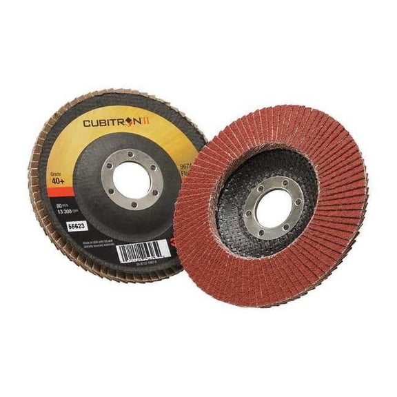 3m Cubitron Flap Disc,T29,4-1/2in. x 7/8in.,40 7000148187