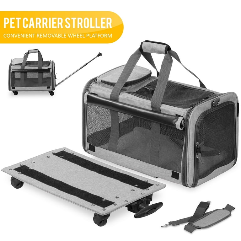 Dog carrier on wheels 2025