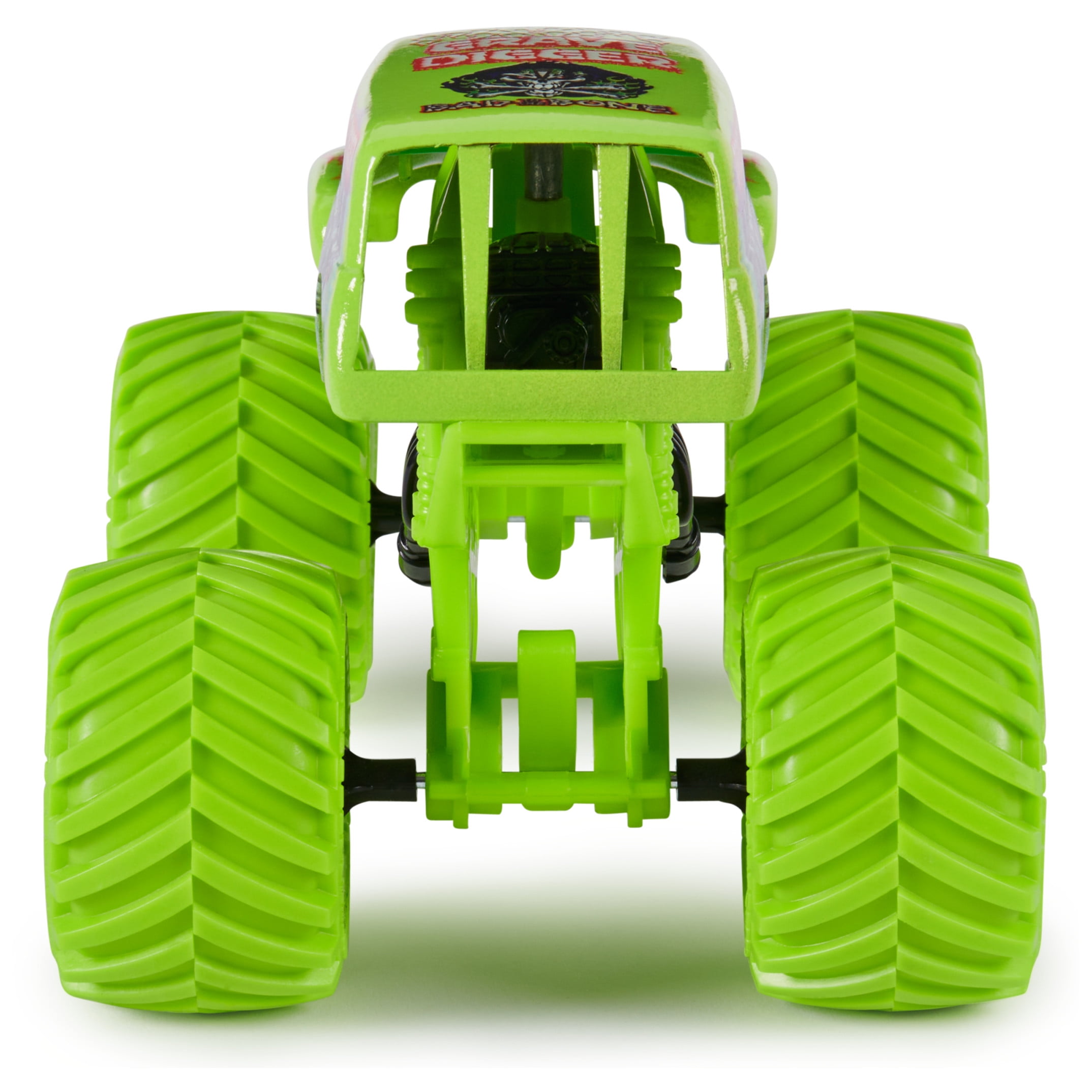 Monster Jam, Official Grave Digger Monster Truck, Collector Die-Cast Vehicle, 1:24 Scale, Kids Toys for Boys and Girls Ages 3 and up