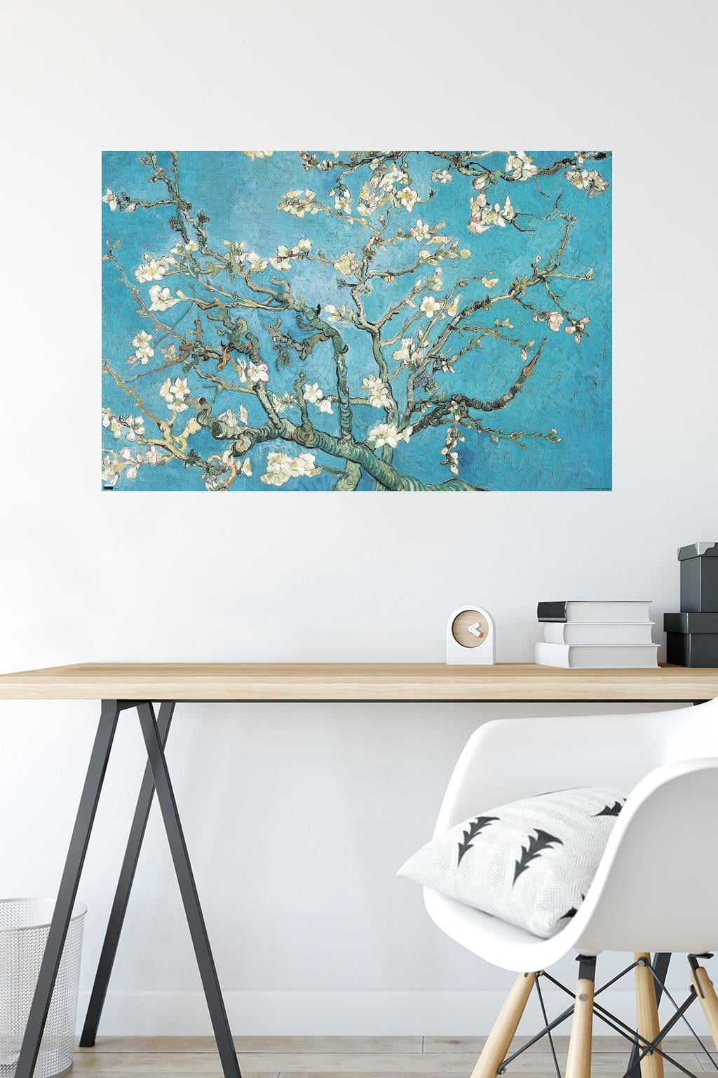 Almond Branches In Bloom by Vincent van Gogh Wall Poster, 22.375" x 34"