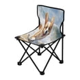 thumbnail image 2 of YAZAOO Camping Chairs Modern Corgi on Beach Pattern Folding chair, 2 of 8