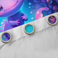 thumbnail image 4 of jejeloiu Kawaii Animals Axolotl Black Out Curtains,Ocean Animals Curtains Pack of 2 (42x63 Each) For Girls Kids, 4 of 6