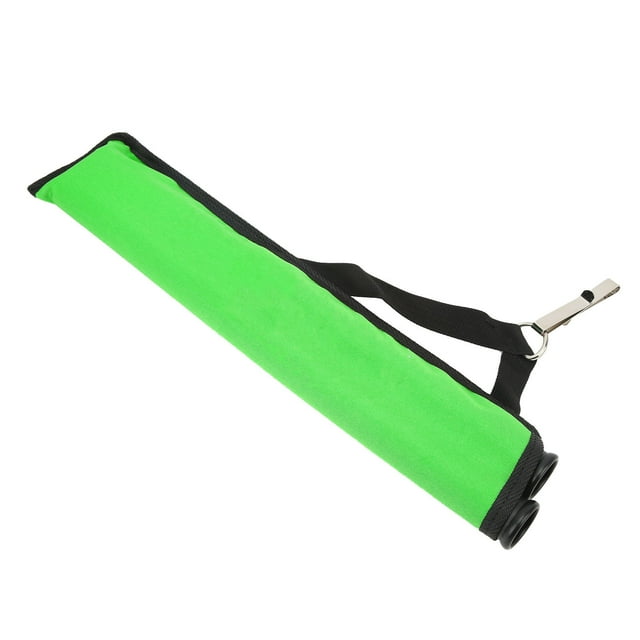 Archery Holder, Archery Quiver Tear Proof Two Tubes Oxford Cloth For Target Practicing Black,Green