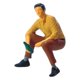 thumbnail image 4 of Figuras de barbacoa 1/64 Sunnimix diseño S Calibre Micro Paisaje Resina Decoración Estilo D, 4 of 8
