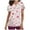 #06, variant on Busydd Scrubs for Women Valentine's Day Heart Print Scrub Tops V Neck Short Sleeve Shirts for Women Dressy Casual Valentine's Day Shirts with Pockets