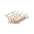 thumbnail image 1 of kurtrusly Wooden Sunglasses Rack Glasses Display Stand Holder Organizer Stand 4 Layers, 1 of 8