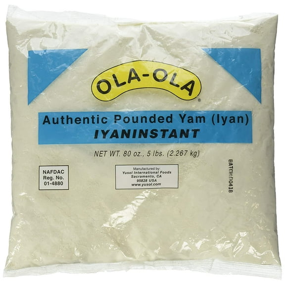 Authentic Pounded Yam Iyan 5lbs