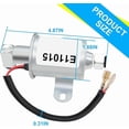 thumbnail image 5 of E11015 Electric Fuel Pump A029F887 149-2620 for Onan 5500 5.5KW Gas Generator Marquis Gold Rialta RV 5500 EVAP Motor Set Replace A047N929 A064S965 GMB 596-1160 Herko RV008, 5 of 5