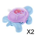 thumbnail image 1 of 2X Mini Tortuga Juguete de Cuerda Hugo Colorida Plástico 2 piezas, 1 of 8