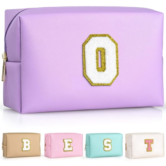Neceser de viaje pequeño TOPEAST para mujer, color morado