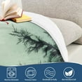 thumbnail image 4 of Yayeee Throw Blanket for Couch Soft Warm 60" x 80" Sofa Chair Bed Decoration, Green Forest, 4 of 7