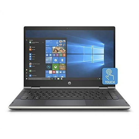 HP Pavilion X360 14-Inch Convertible Touchscreen Laptop, 8th Gen Intel Core I5-8265U, 8 GB RAM, 512 GB Solid-State Drive, Windows 10 Home (14-cd1020nr, Natural Silver)
