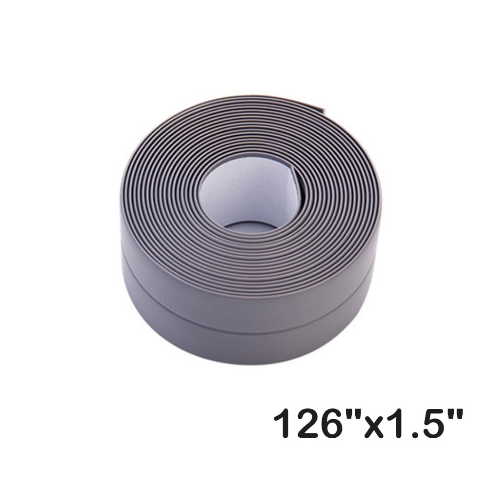 SEIWEI SelfAdhesive Sealing Caulk Tape, Strip PVC Waterproof Caulking