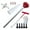 13pcs red, variant on Tire Valves Tool set Strong Strength Tire Repair Solution Ideal for Home Garage Or Emergencies Roadside Repairs