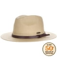 thumbnail image 2 of Panama Jack Straw Safari Hat - Vegan Leather Band Matte Toyo, UPF 50+ Sun Protection, 2 of 4