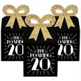 thumbnail image 2 of Big Dot of Happiness Roaring 20's - Square Favor Gift Boxes - 1920s Art Deco Jazz Party Bow Boxes - Set of 12, 2 of 8