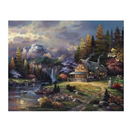 James Lee Mountain Hideaway - Mountain Hideaway Print Wall Art By James Lee