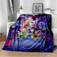 thumbnail image 2 of Horror movie B-Beetlejuice blankets Flannel Warm blanket Soft and comfortable blanket Travel Blanket bed linings Birthday Gift, 2 of 5