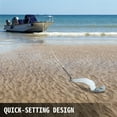 thumbnail image 4 of Restored VEVOR Delta Style Boat Anchor Acero inoxidable Boat Anchor 22 LB Delta Style para barcos de 28-42 FT (22) (Refurbished), 4 of 8